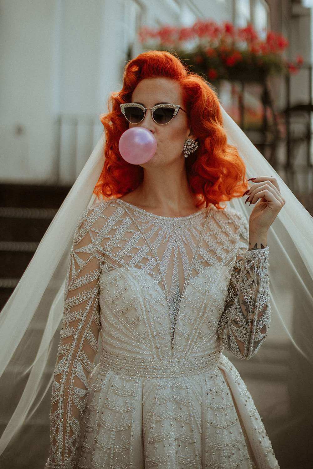 Evening glamour pin-up